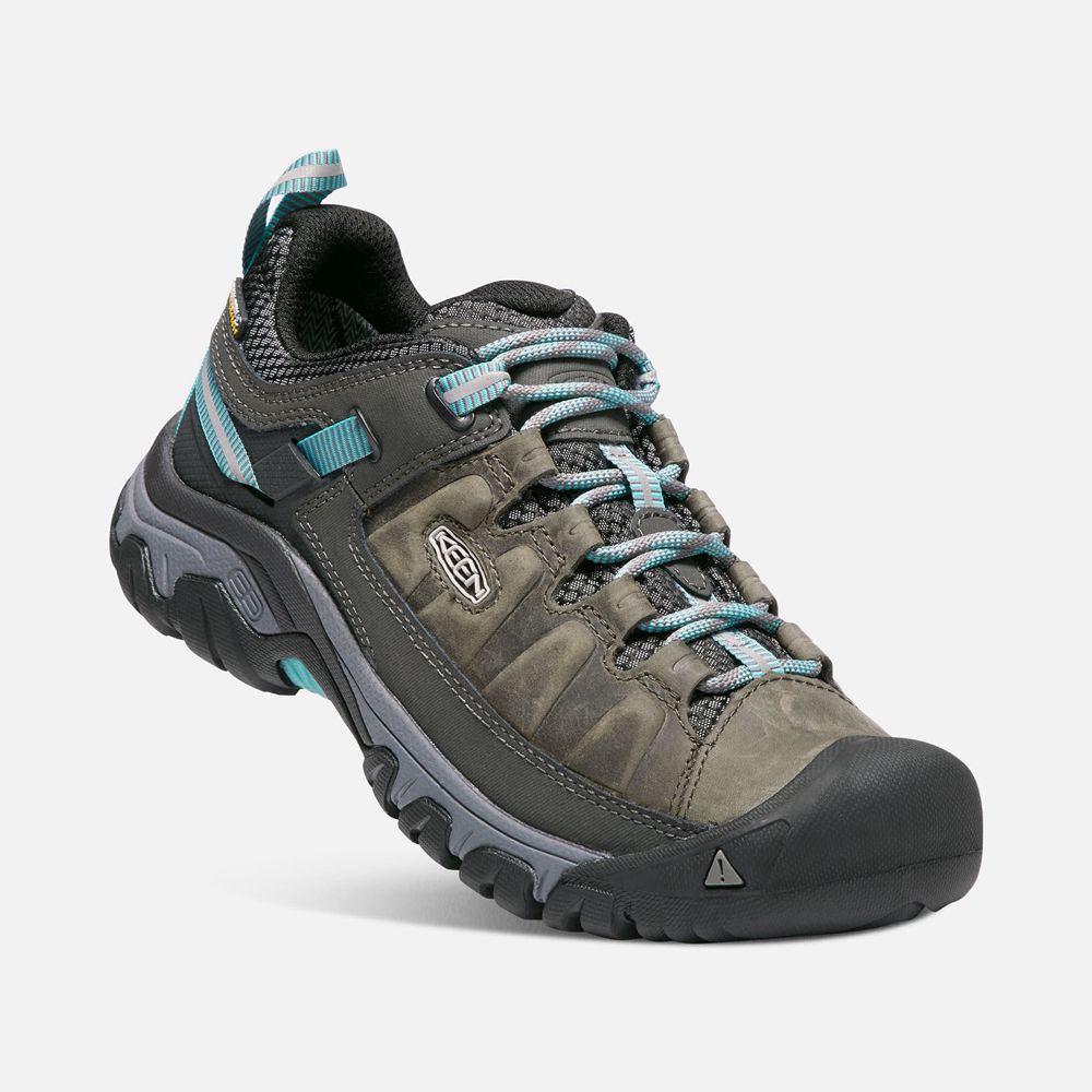 Keen Outdoor Ayakkabı Kadın Siyah Kahverengi - Targhee Iii Waterproof - Türkiye SNIR56879